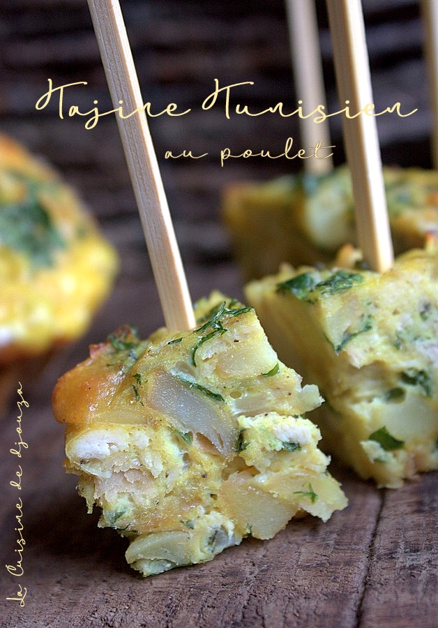 Tajine tunisien au poulet La cuisine de Djouza