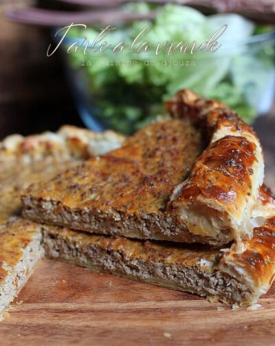Tarte à la Viande Hachée, Entrée Chaude Facile