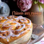 Chinois garni de fondant vanille