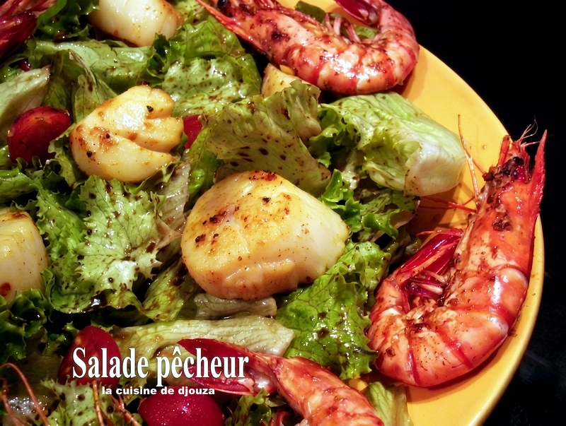Salade estivale du Pêcheur aux fruits de mer