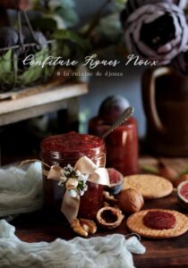 Confiture figues noix