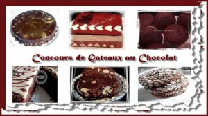 gâteaux chocolats participants au concours