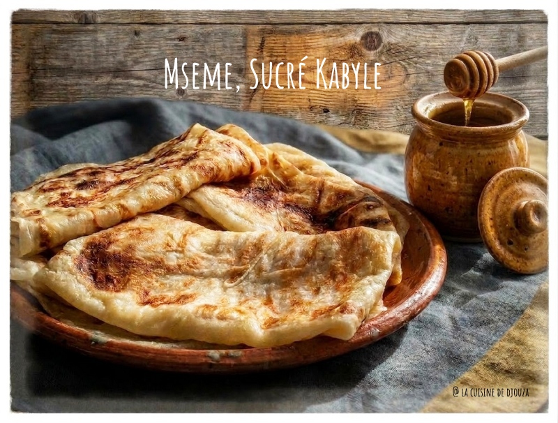 Msemen sucré kabyle feuilleté