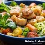 Salade fraîcheur aux St Jacques