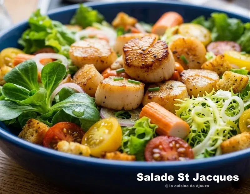 salade fruits de mer vinaigrette