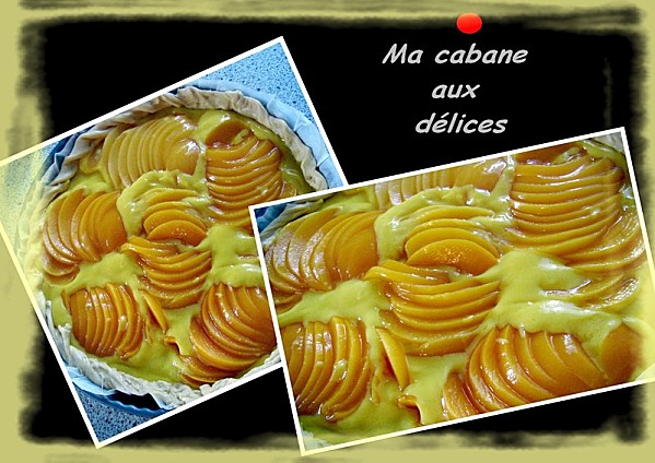 Tarte aux pêches au sirop | La cuisine de Djouza