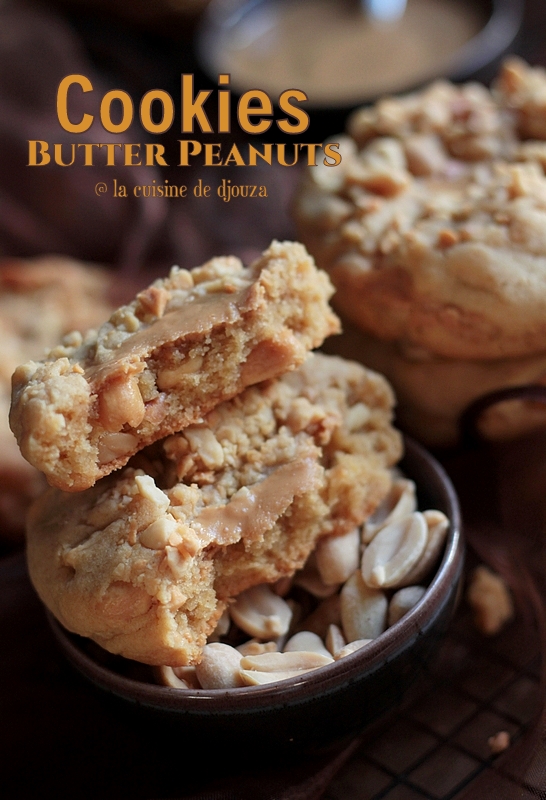 Cookies américains butter peanuts