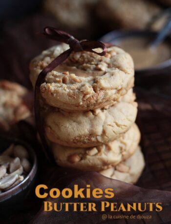 Cookies aux cacahuètes et butter peanuts