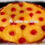 Tarte briochee ananas cerises