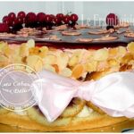Génoise aux framboises et crème mousseline