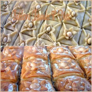 Baklawa amandes noix