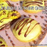 Gateau d'anniversaire bavarois lemon curd fraises
