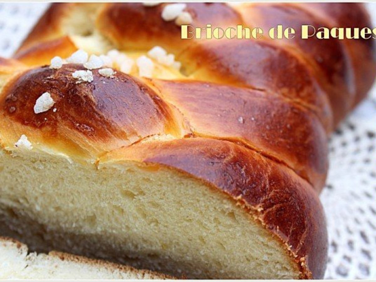 Brioche De Paques Tressee