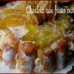 Charlotte aux fruits exotiques