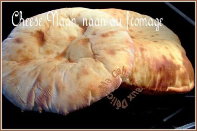 Cheese naan pain indien au fromage