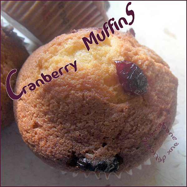 Cranberry muffins photo 1