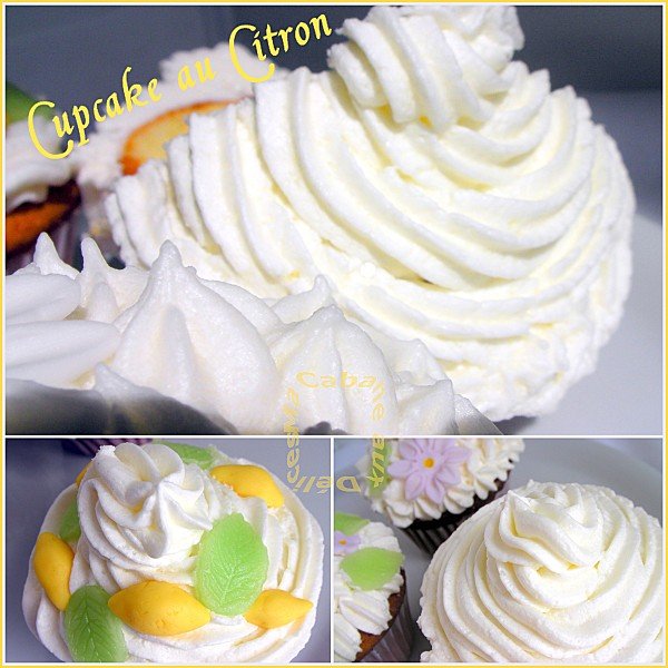 Cupcakes au citron moelleux