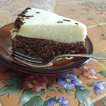 Biscuit brownies chocolat et mousse aux poires