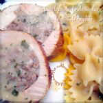 Escalope de dinde roulee a la viande hachee photo 1