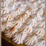 Gateau a l'orange meringue