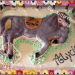 Gateau cheval 3D