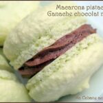 Macarons pistache chocolat menthe
