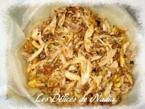 Pastilla marocaine au poulet et amandes