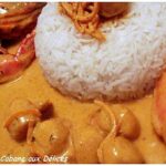 Poelee de gambas et st jacques au curry