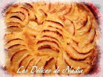 tarte aux pommes