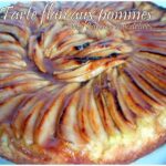 Tarte flan aux pommes fondantes