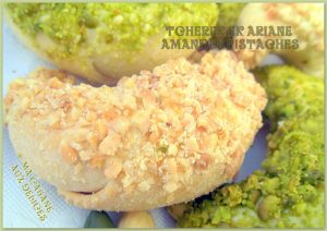 tcharek aryane amandes pistaches gateau algerien