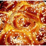 Brioche chinois confiture de framboises