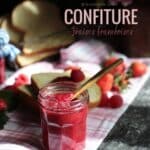 Confiture fraises framboises allégée