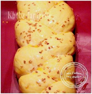Khobz dar à la farine au beurre allégé