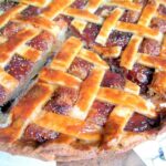 Tarte confiture frangipane