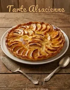 Tarte alsacienne aux pommes