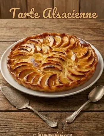 Tarte alsacienne aux pommes