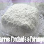 Carres fondants a l'orange