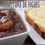 Confiture figues miel
