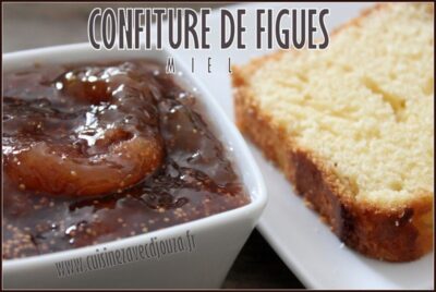 Confiture figues miel