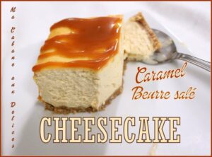 Cheesecake caramel beurre sale