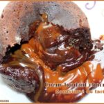Fondant chocolat confiture de lait