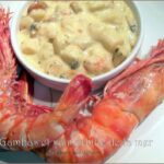 Gambas et marmite de la mer