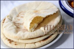 Pain pita - pita bread pain libanais ou arabe