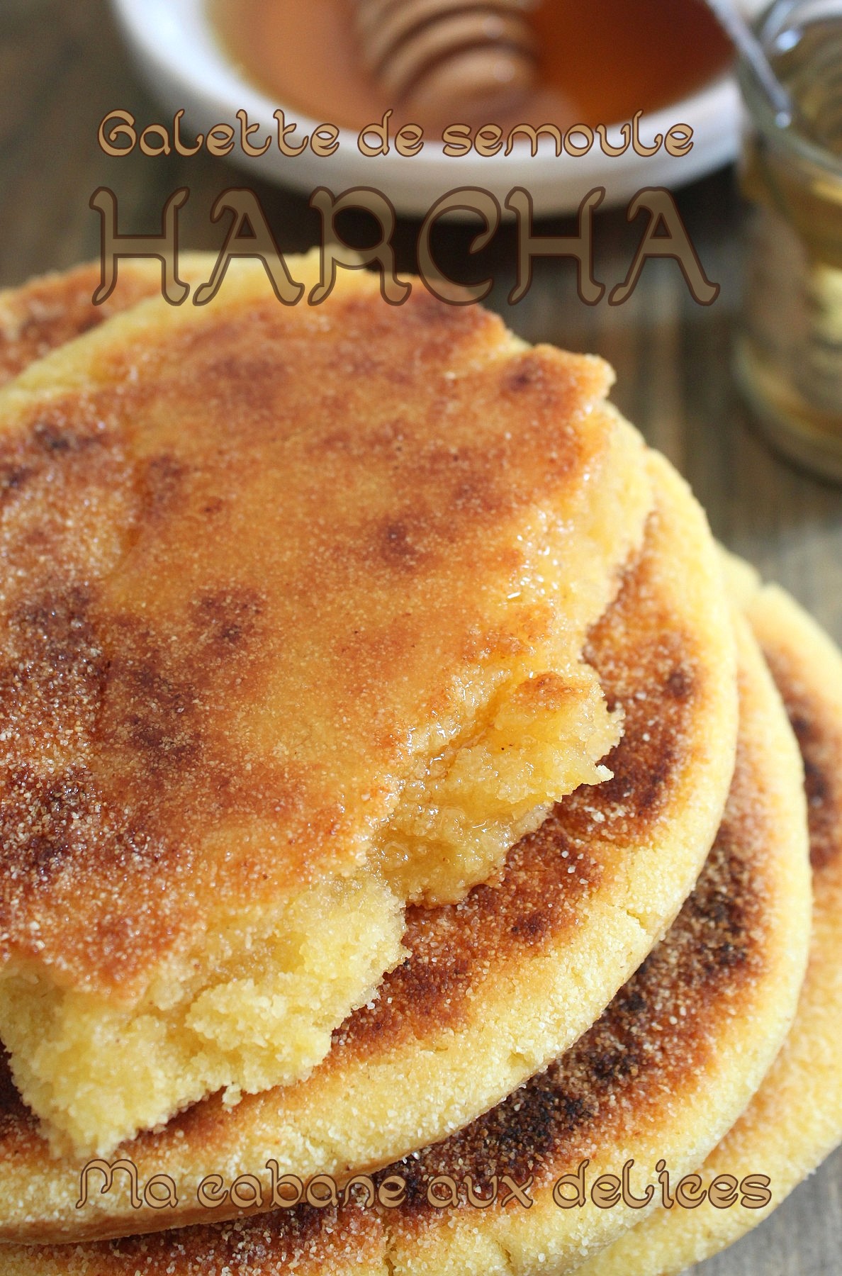 Harcha galette de semoule marocaine | La cuisine de Djouza