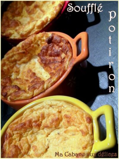 Souffle de Potiron à la Béchamel au Fromage {recette facile}
