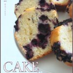 Cake aux myrtilles
