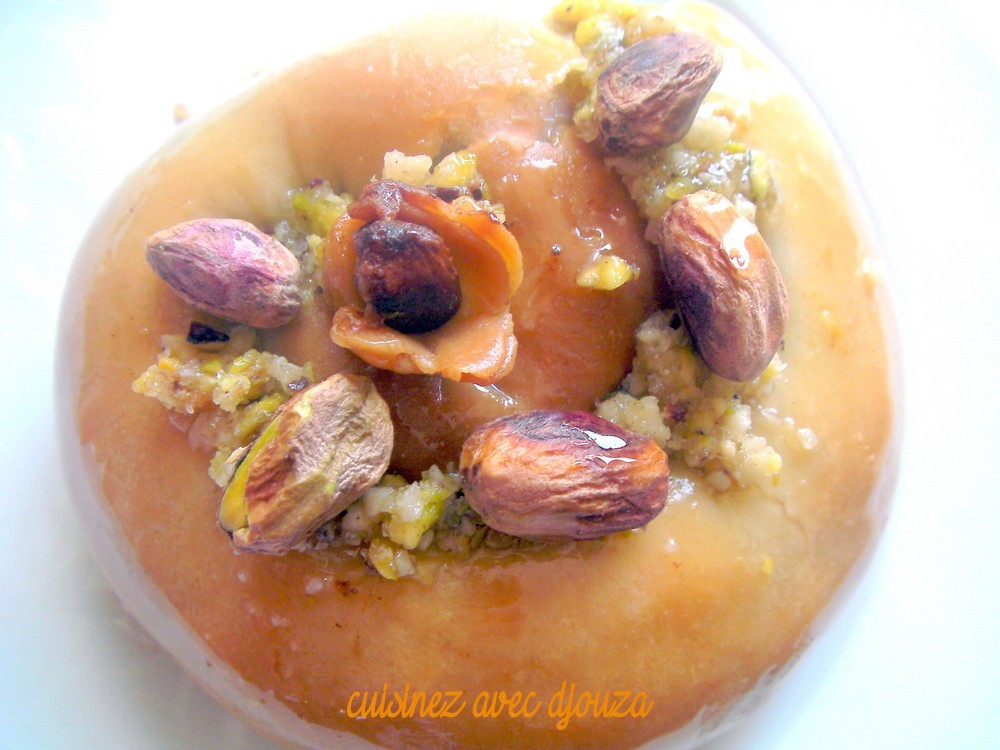 Gateau oriental mhancha amandes pistaches, gateau ramadan