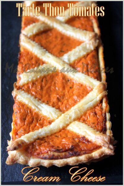 Tarte au Thon Crémeuse au Philadelphia facile