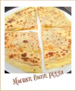 La Mahjouba algérienne façon Pizza